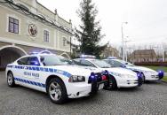 Foto: Městská policie Lázně Bohdaneč je svým napodobováním US šerifů proslulá (zdroj: DENIK.CZ)