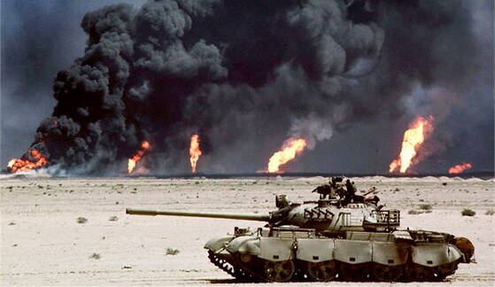Foto: Válka v Perském zálivu - Saddámova touha po ropě (zdroj: IDNES.CZ)