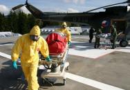 Foto: Česká armáda je na případné pacienty s ebolou připravena (zdroj: ARMY.CZ) 
