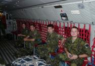 Foto: Čeští vojenští specialisté na cestě do Turecka (zdroj: ARMY.CZ)