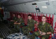 Foto: Čeští vojenští specialisté na cestě do Turecka (zdroj: ARMY.CZ)
