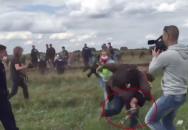 Globální lynč maďarské kameramanky je manipulace a prasárna tisíckrát větší, než že ona nastavila nohu!