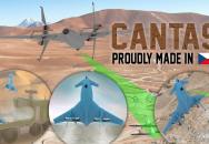 Univerzální bezpilotní letoun CANTAS se schopností vertikálního startu a přistání