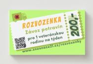 Koupí “rozvozenky” můžete přispět na závoz potravin veteránům v nouzi