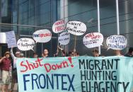 Demonstrace proti Frontex