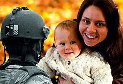 Zpověď ženy vojáka: Sama doma s miminkem, manžel na misi