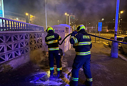 Většinu z 286 silvestrovských požárů způsobily ohňostroje