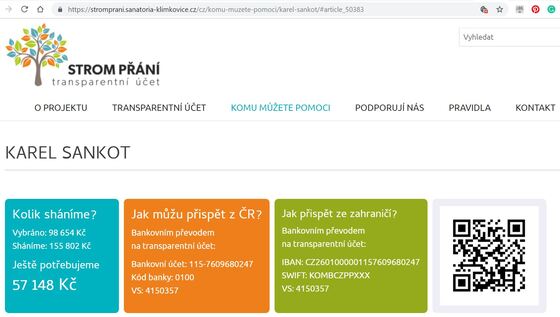 Karel strom přání