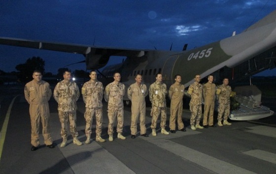 Foto: Střídání českých vojáků v operaci na Sinaji (zdroj: ARMY.CZ)