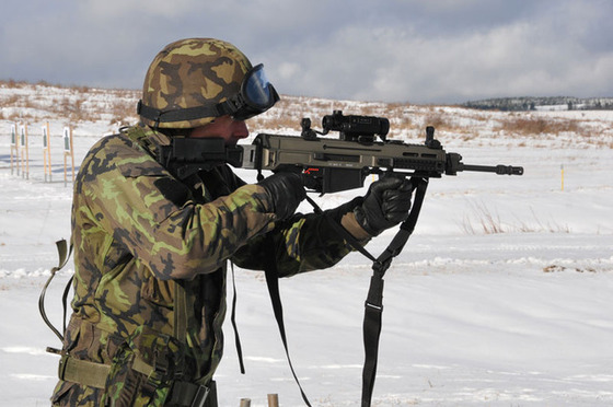 Foto: Armáda dostane milióny nábojů do svých nových pušek (zdroj: ARMY.CZ)