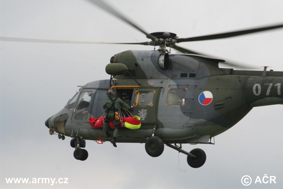Foto: Zásah LZS AČR (zdroj: FLICKR MO)  
