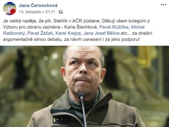 Stehlík Černochová