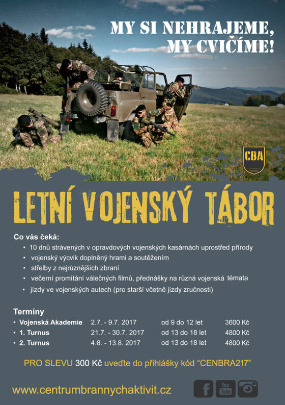 letní vojenský tábor