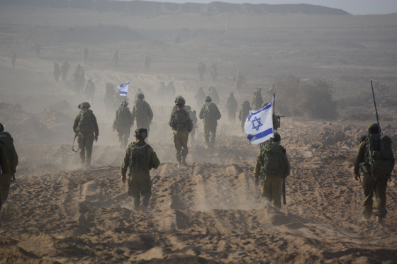 Foto: IDF v průběhu operace (zdroj: IDFBLOG.COM)