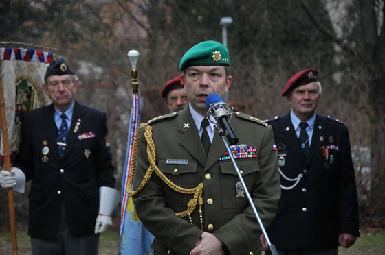 Foto: Plk. E. Stehlík - vojenský historik a aktuálně ředitel odboru pro válečné veterány (zdroj: ARMY.CZ)